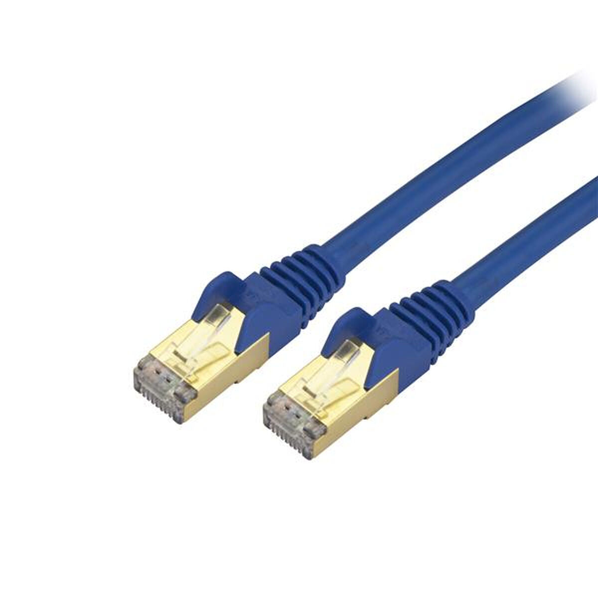 UTP Category 6 Rigid Network Cable Startech C6ASPAT10BL 3 m Black Blue-0