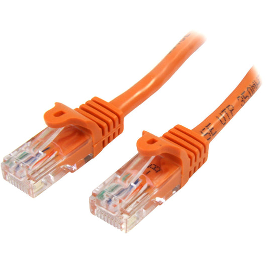 UTP Category 6 Rigid Network Cable Startech 45PAT2MOR 2 m Orange-0