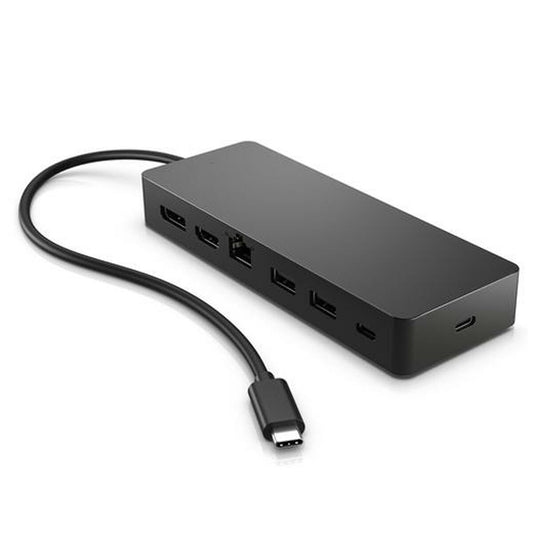 USB Hub HP 50H55AA Black Multicolour-0