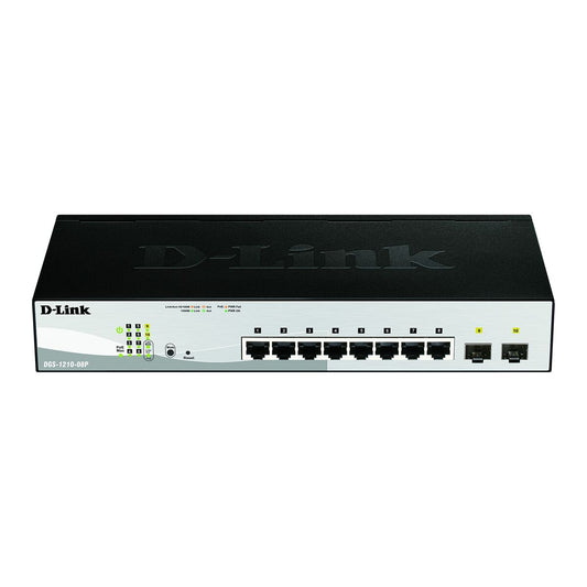 Switch D-Link DGS-1210-08P/E Gigabit Ethernet x 8-0