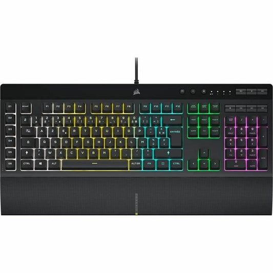 Gaming Keyboard Corsair K55 RGB PRO AZERTY-0
