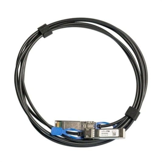 Red SFP + Cable Mikrotik XS+DA0003 SF/SFP+ SFP28 1G / 10G / 25G 3M - IGSI Europe Ltd