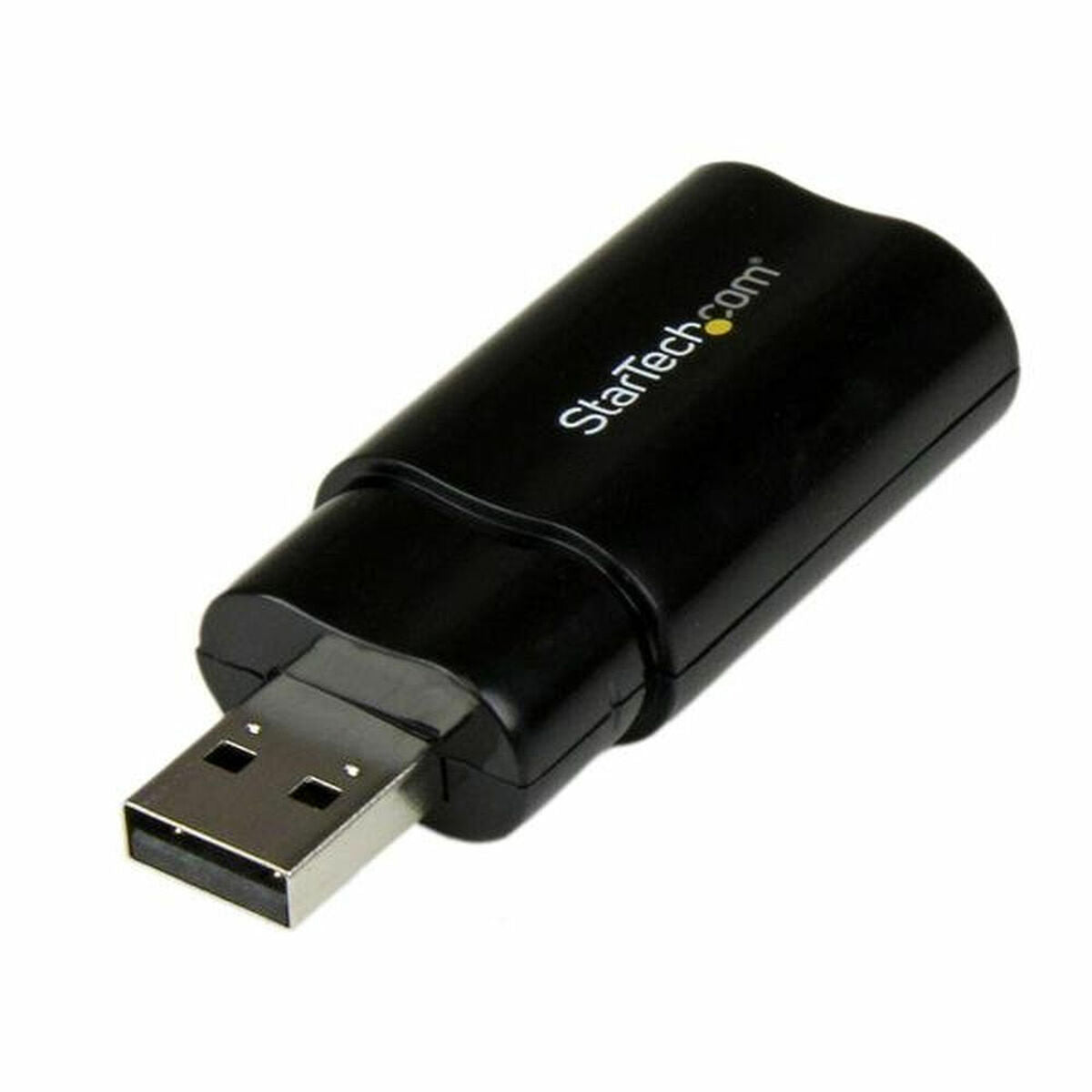 External Sound Card USB Startech ICUSBAUDIOB Black-3