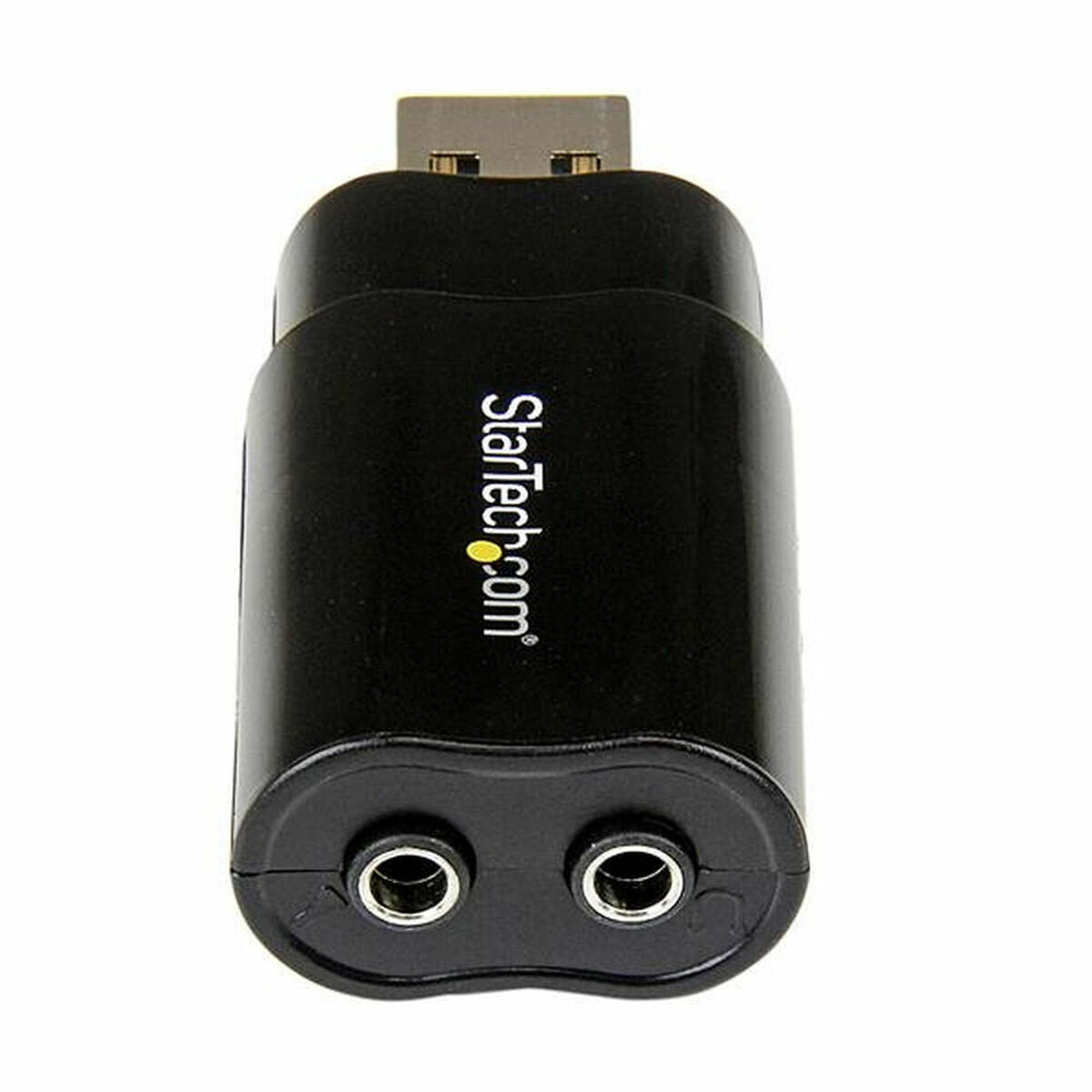 External Sound Card USB Startech ICUSBAUDIOB Black-2