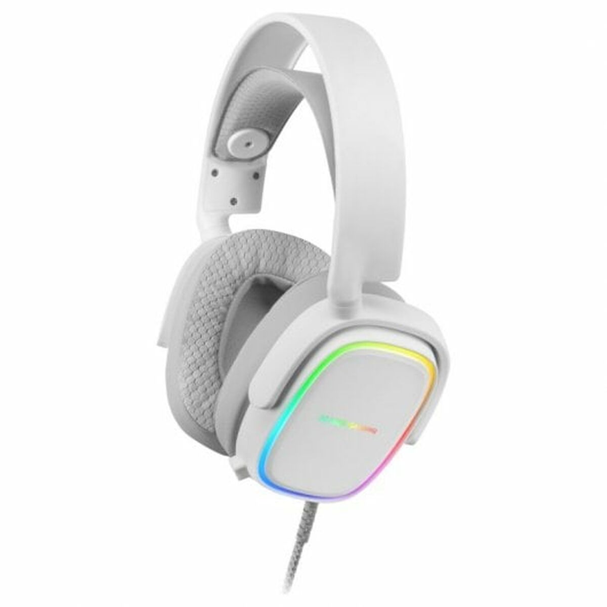 Gaming Headset with Microphone Mars Gaming MHAXW RGB White-6