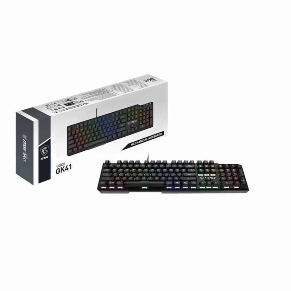 Gaming Keyboard MSI AZERTY French-1