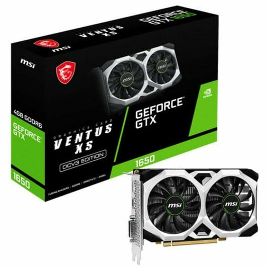 Graphics card MSI 912-V812-004 4 GB GDDR6 NVIDIA GeForce GTX 1650-0