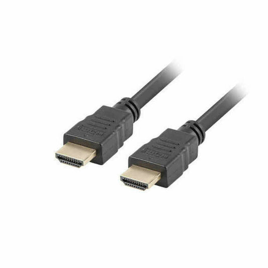 HDMI Cable Lanberg CA-HDMI-11CC-0018-BK Black 4K Ultra HD Male Plug/Male Plug 1,8 m-0