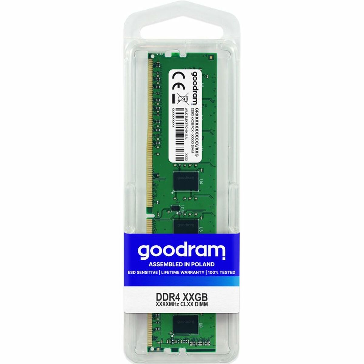 RAM Memory GoodRam CL22 DIMM 16 GB DDR4 3200 MHZ DDR4 16 GB-1