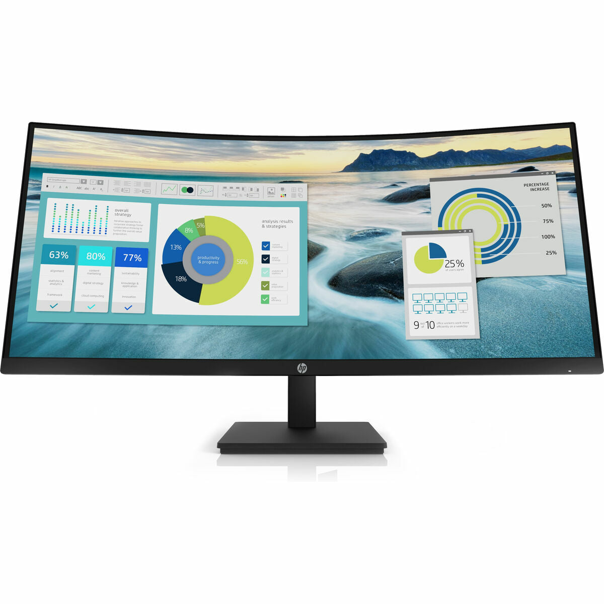 Monitor HP P34hc G4 34" LED IPS-0