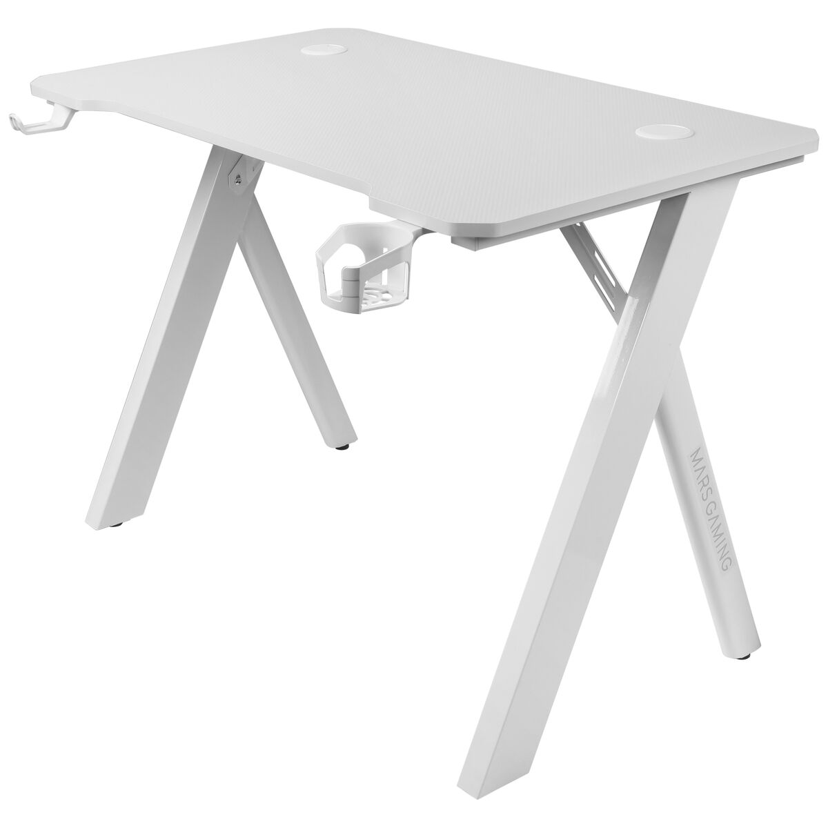 Desk Mars Gaming MGD100RGBW White Steel 100 x 60 cm-3