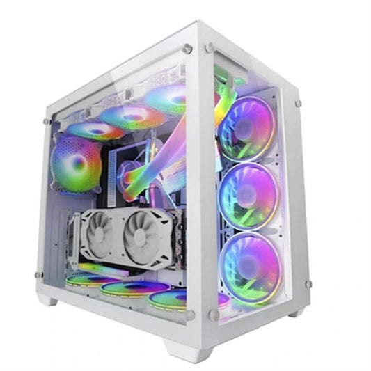 ATX Semi-tower Box Mars Gaming MCV3 PREMIUM XXL RGB White-0