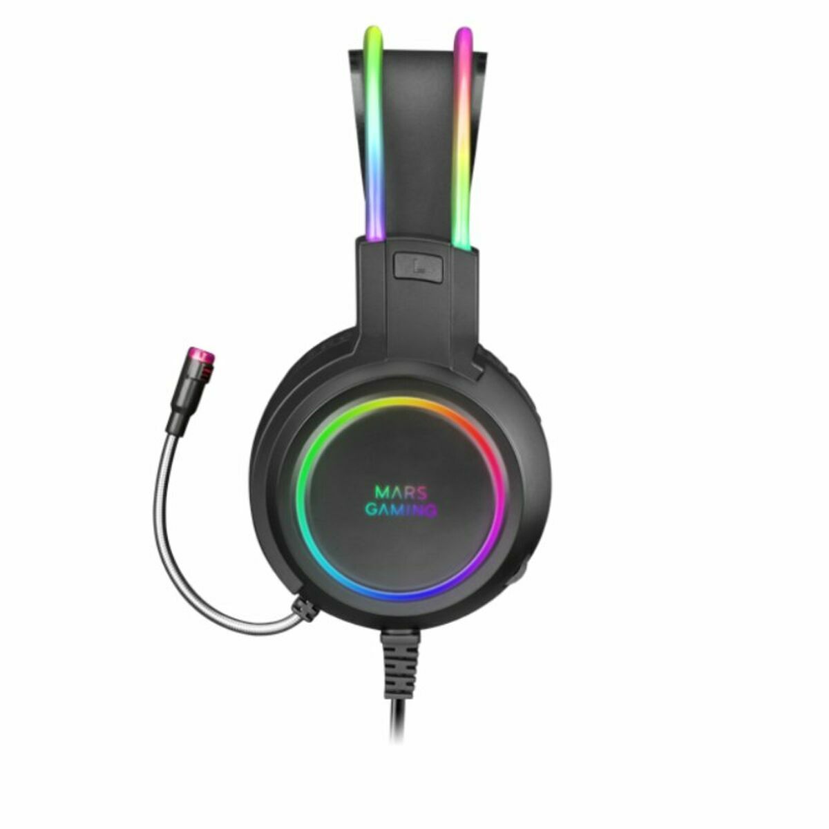 Headphones with Microphone Mars Gaming MHRGB-2