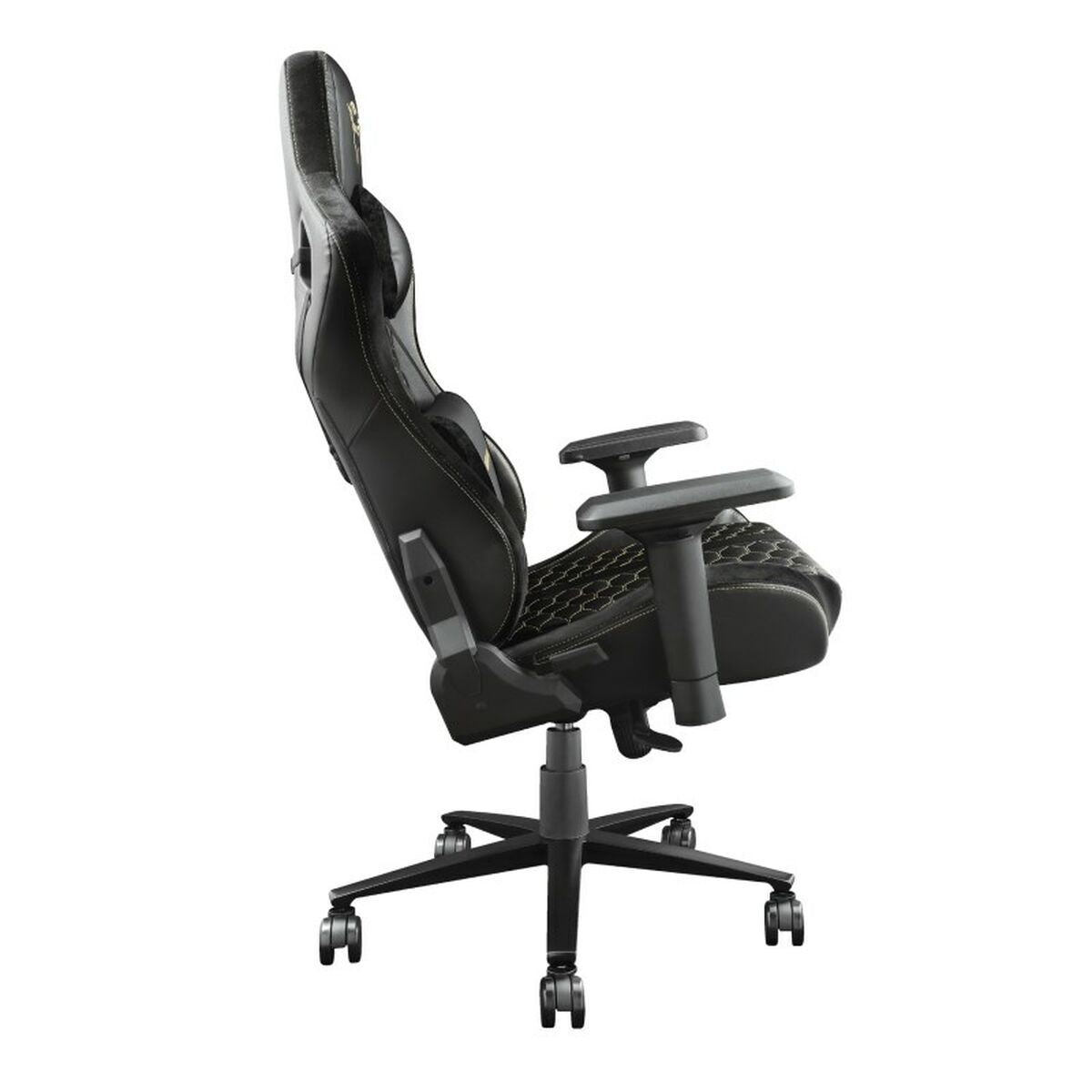 Gaming Chair Trust GXT 712 Resto Pro Yellow Black-2