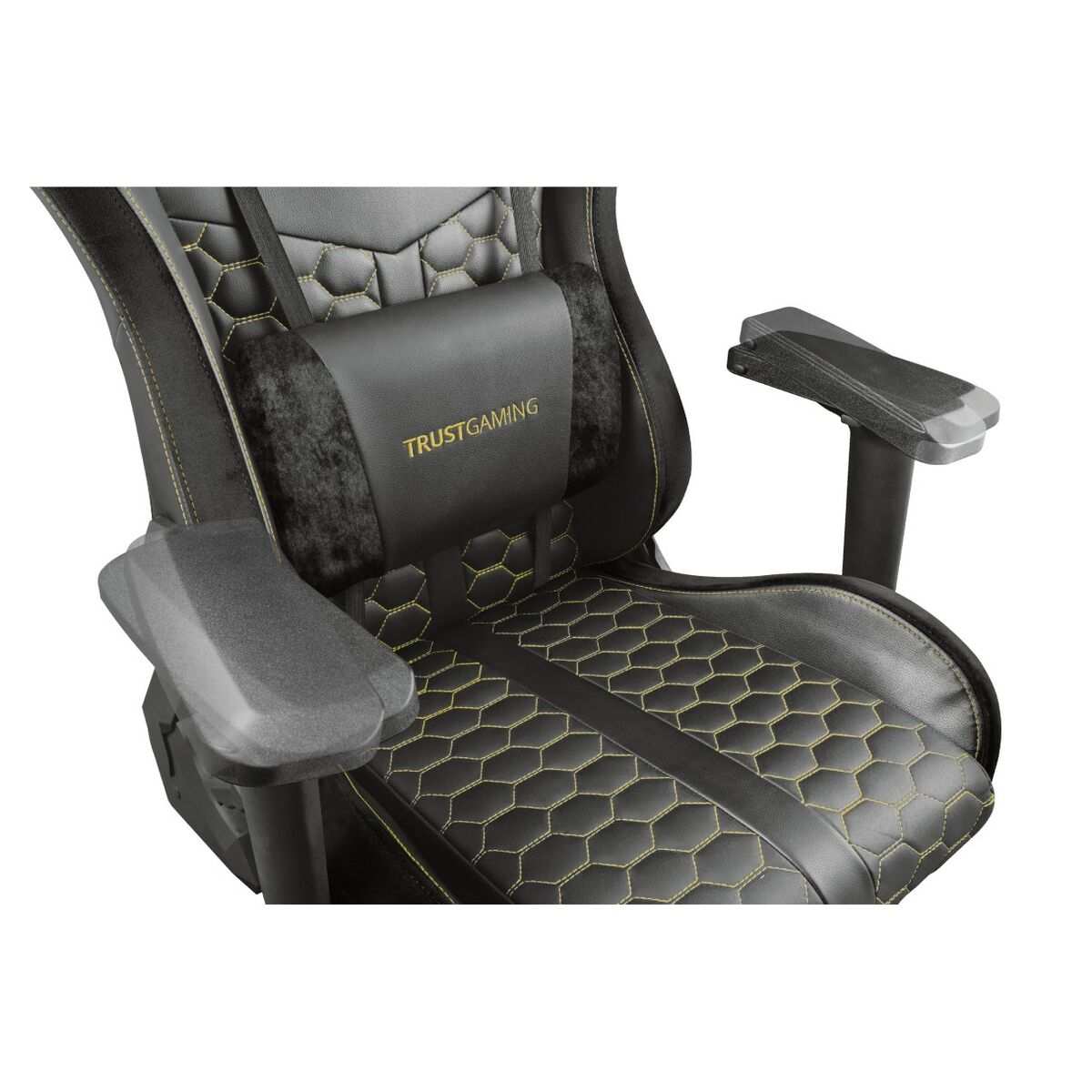 Gaming Chair Trust GXT 712 Resto Pro Yellow Black-6