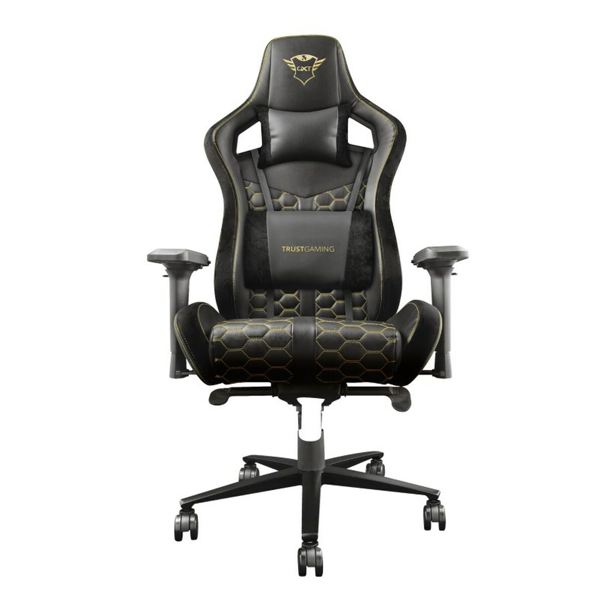Gaming Chair Trust GXT 712 Resto Pro Yellow Black-3