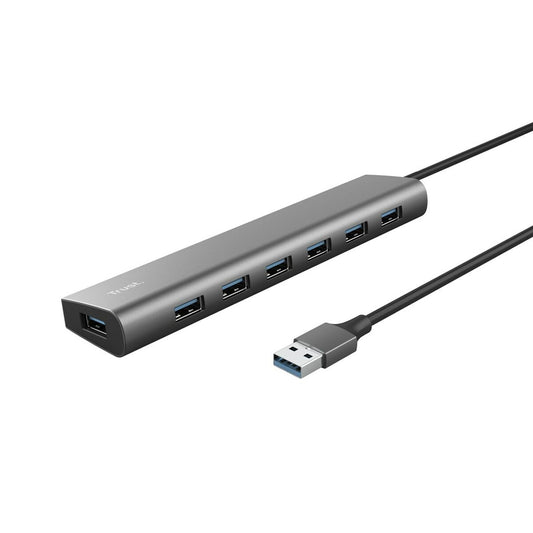 USB Hub Trust 24967 Grey Silver (1 Unit)-0