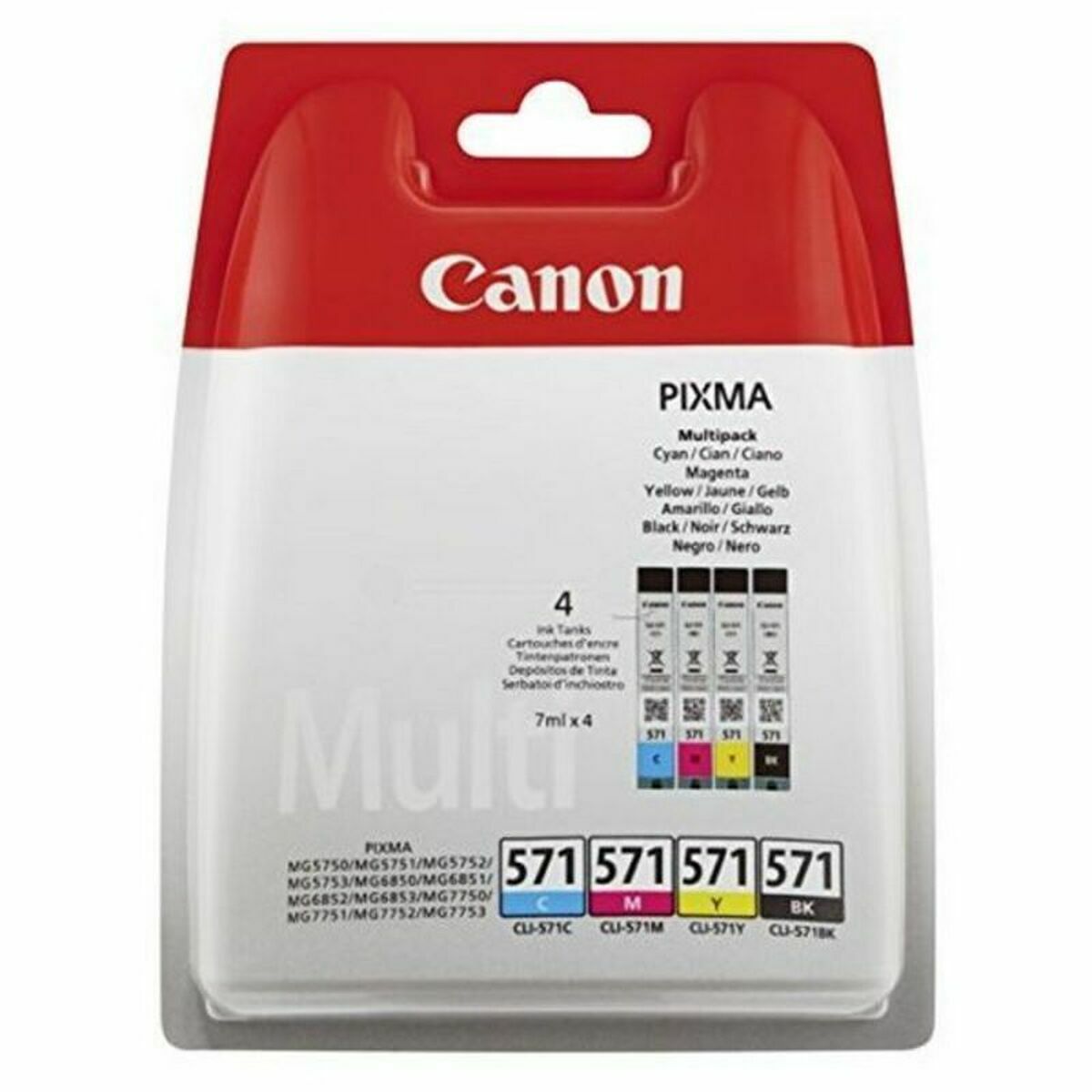 Original Ink Cartridge Canon CLI-571-0