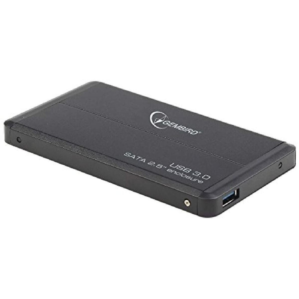 Housing for Hard Disk GEMBIRD EE2-U3S-2-S Black Silver USB USB 3.0 SATA USB 3.2 2,5"-1