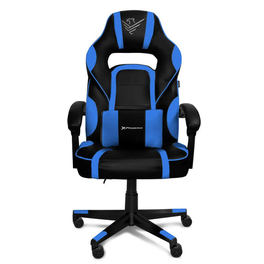 Gaming Chair Phoenix TROPHY Blue/Black Blue - IGSI Europe Ltd