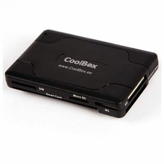 External Card Reader CoolBox CRE-065A Black - IGSI Europe Ltd