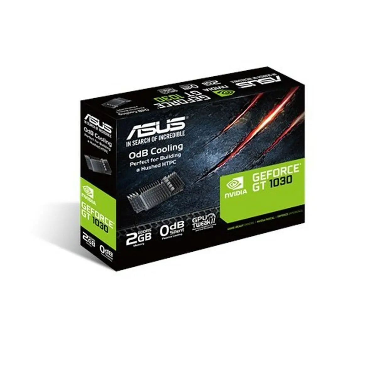 Graphics card Asus 90YV0AT0-M0NA00 NVIDIA GeForce GT 1030 2 GB GDDR5
