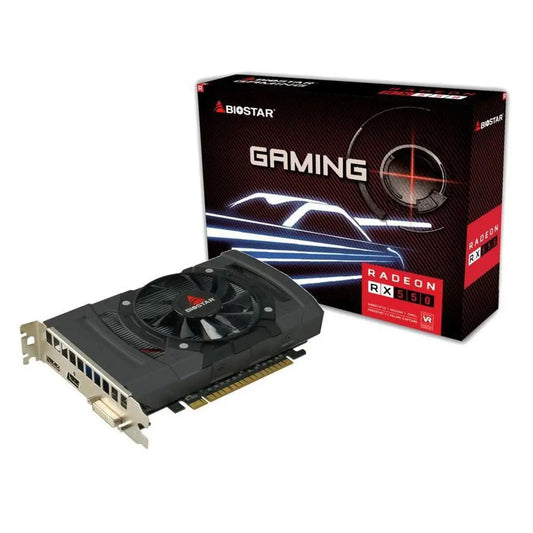 Graphics card Biostar Radeon RX550 AMD Radeon RX 550 GDDR5 4 GB - IGSI Europe Ltd