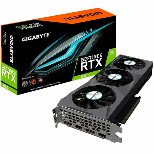 Graphics card Gigabyte GeForce RTX 3070 EAGLE OC 8G (rev. 2.0) 8 GB GDDR6 - IGSI Europe Ltd