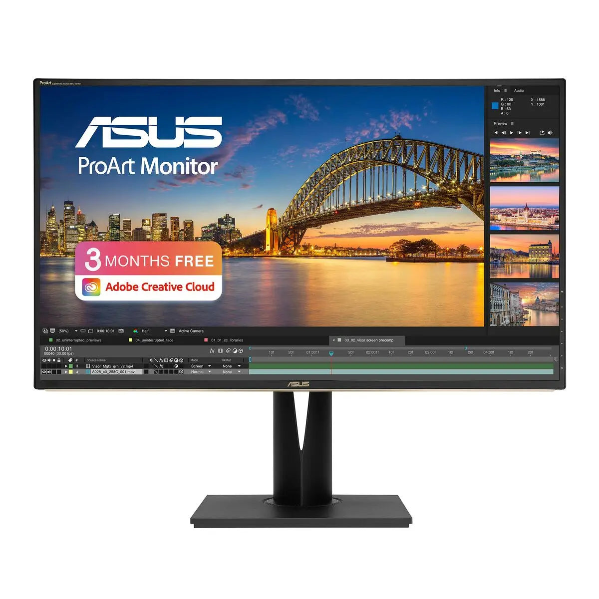 Monitor Asus 90LM02CC-B02370 32" 4K Ultra HD