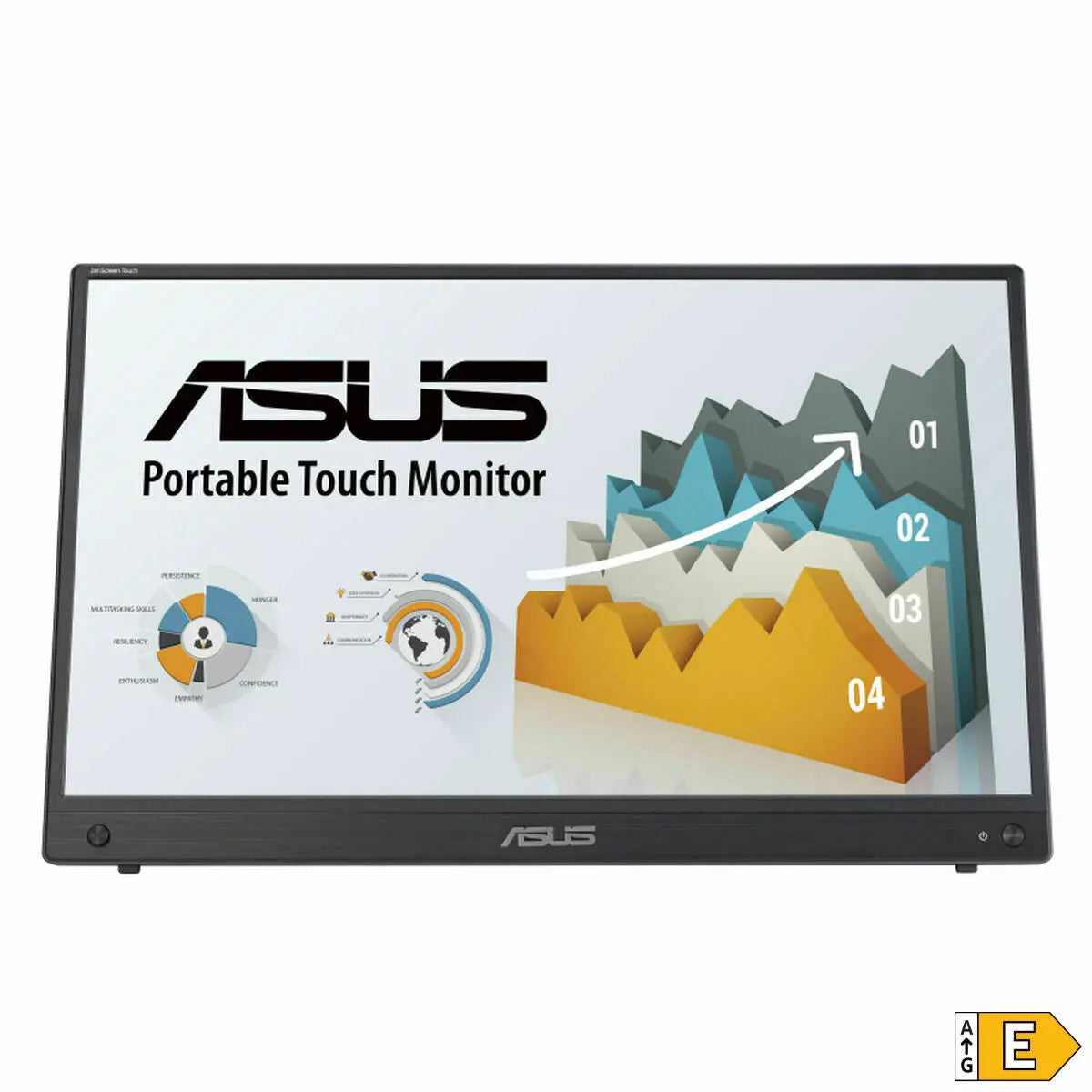 Monitor Asus MB16AHT 15,6" LED IPS Flicker free 50-60 Hz - IGSI Europe Ltd