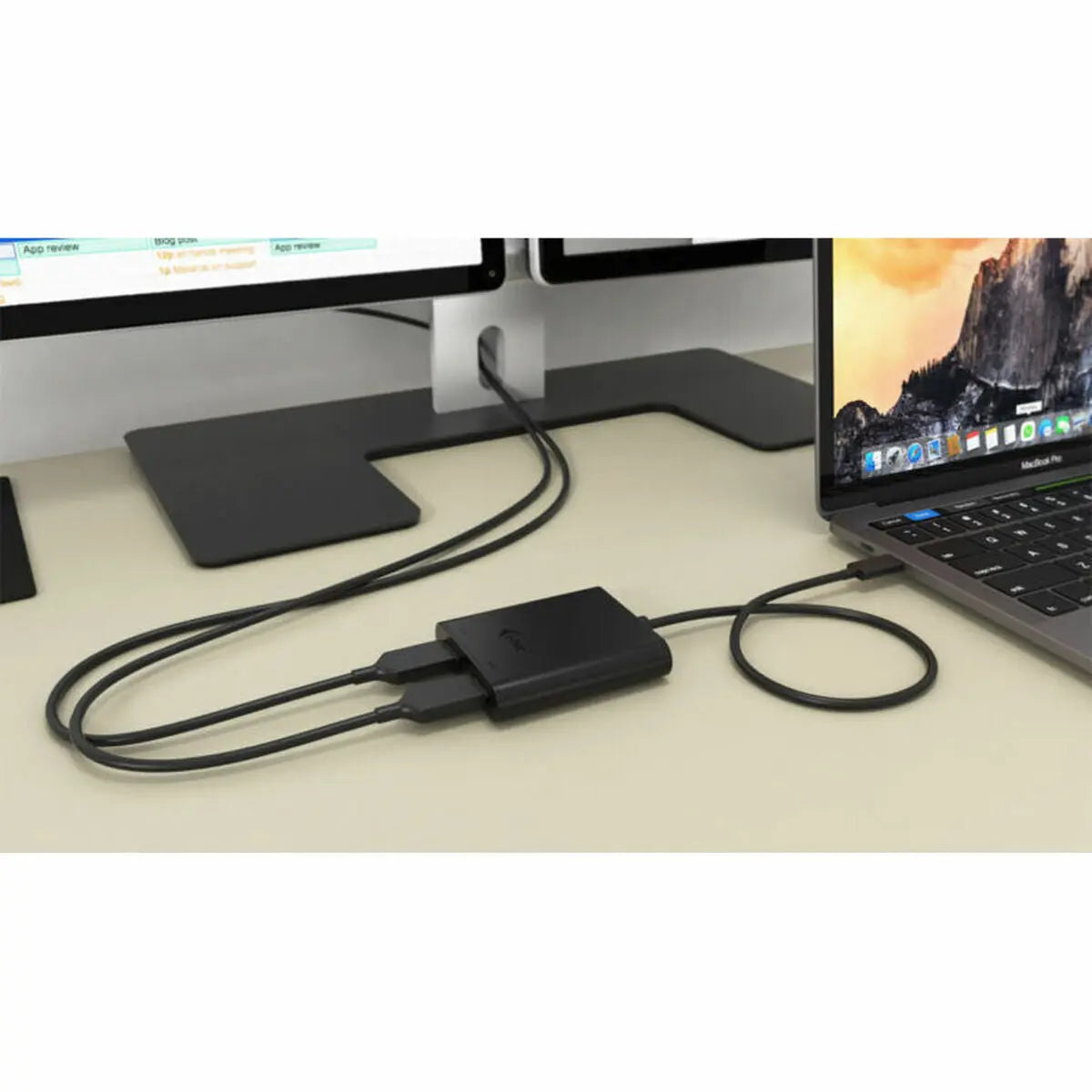 USB-C to HDMI Cable i-Tec C31DUAL Black 4K Ultra HD