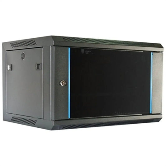 Wall-mounted Rack Cabinet 2LAN AR1906U600X450M1 Black - IGSI Europe Ltd