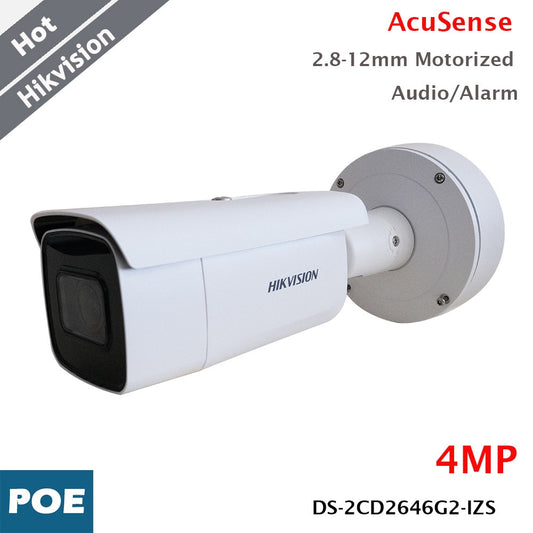 Hikvision IP Camera 4MP AcuSense Motorized Varifocal Lens 2.8-12 mm DarkFighter-0