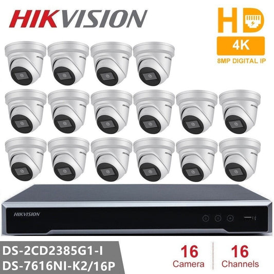 Hikvision Home CCTV Kits 8MP IP Camera DS-2CD2385G1-I Security Camera-0