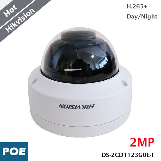 Hikvision 2MP Security Camera Waterproof IP67 Poe IP Camera DS-2CD1123G0E-I-0