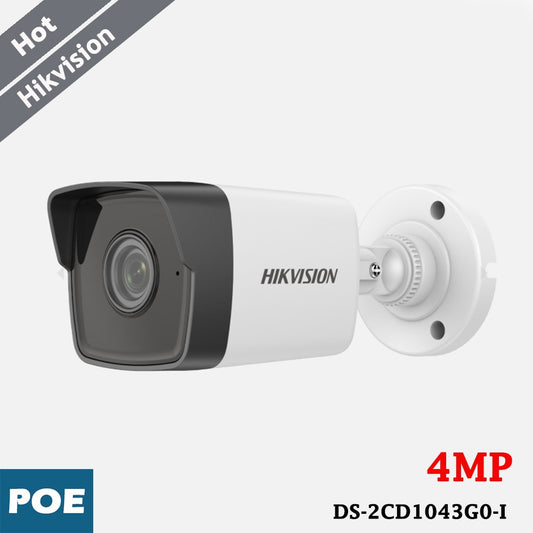 Hikvision 4MP IP Camera DS-2CD1043G0-I H.265+ Water Dust Resistant IP67-0