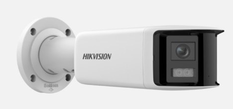 Hikvision 4MP Panoramic ColorVu Home Protection IP Camera 2.8mm Dual Lens Audio-1