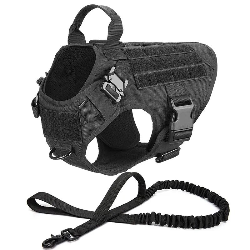 Military Dog Harness And Leash Kits-5