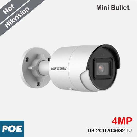 Hikvision 4MP Mini Security Camera Excellent Low-light Smart IR Built-in Mic-0