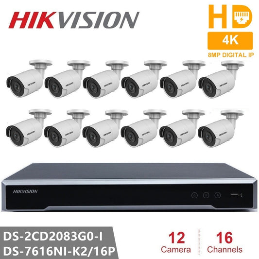 Hikvision Security Camera System-0