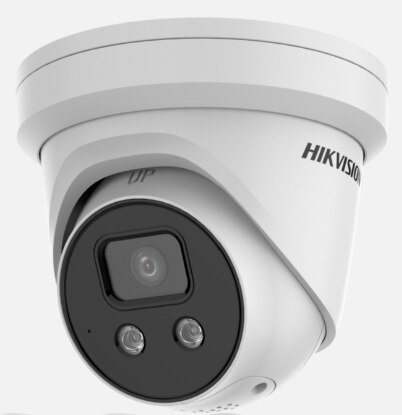 Hikvision 4MP POE IP Camera H.265+ Active Strobe Light and Audio Alarm Warning-2