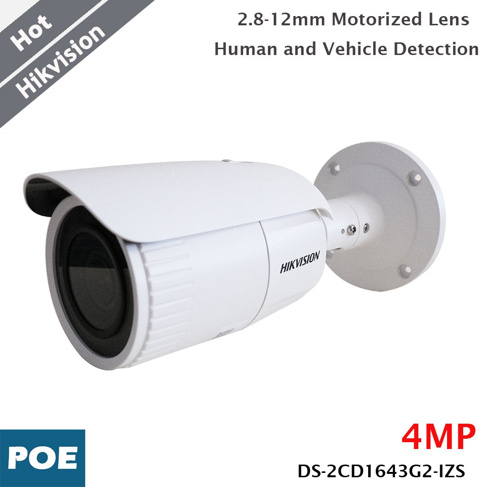Hikvision 4MP Security Camera DS-2CD1643G2-IZS 2.8-12mm Varifocal Lens H.265+-6