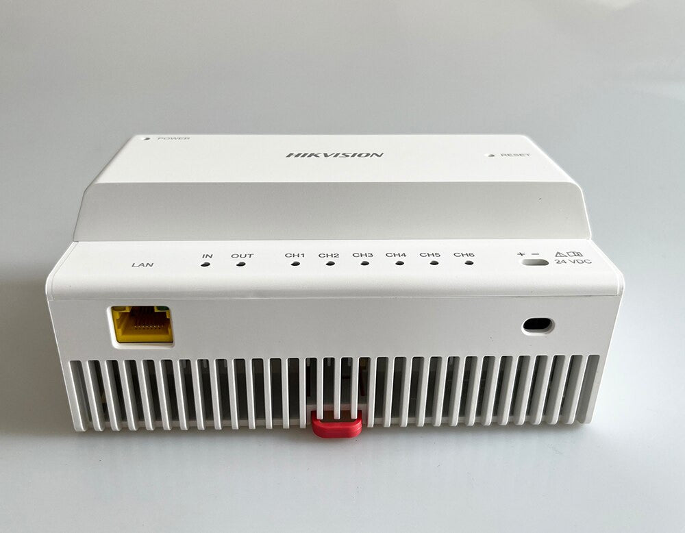 Hikvision 2 Wire IP Distributor 24VDC 1 RJ-45 8 Interface Indicators-2