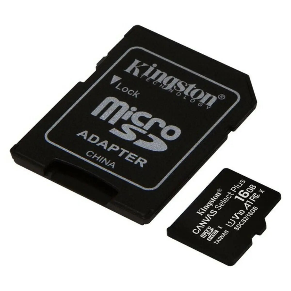 Micro SD Memory Card with Adaptor Kingston SDCS2 100 MB/s exFAT - IGSI Europe Ltd